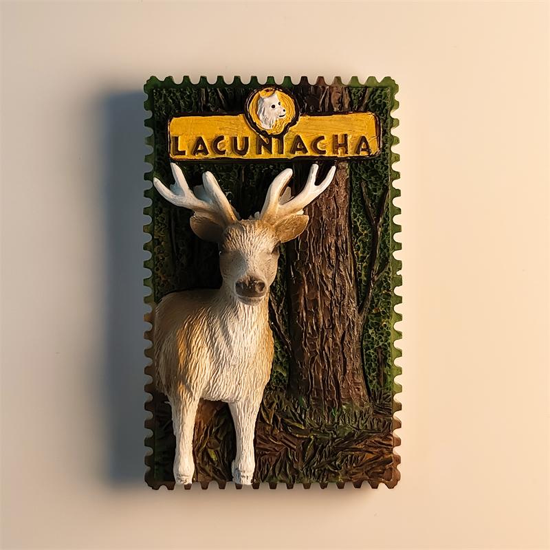 Malaysia Kuala Lumpur Baru Cave 3D Stereoscopic Tourism Souvenirs Resin Painting Decoration Home Refrigerator Magnets