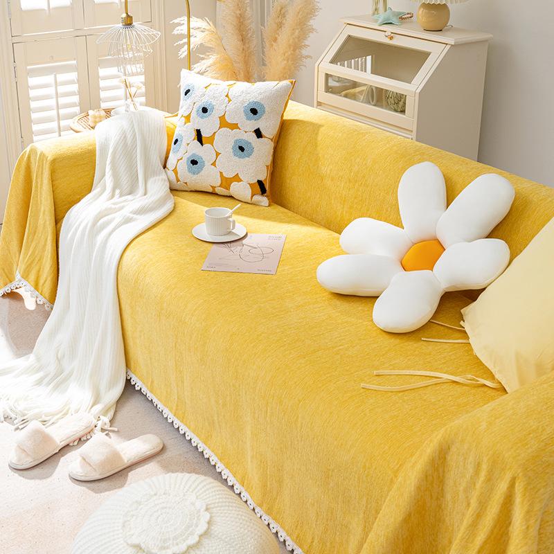 Boho Geometrisches Muster Sofabezug Handtuch Sofaüberwurfdecke Sofaschutzbezug Geeignet für Schlafzimmer und Wohnzimmer Wohndekor