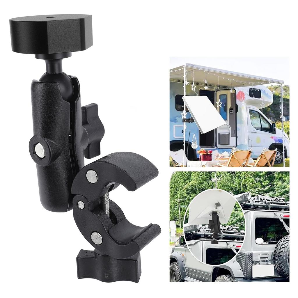 Rv Ladder Mount for   ABS Aluminum Alloy Multifunction   Clamp Mount for Pole RV Trailer Yacht