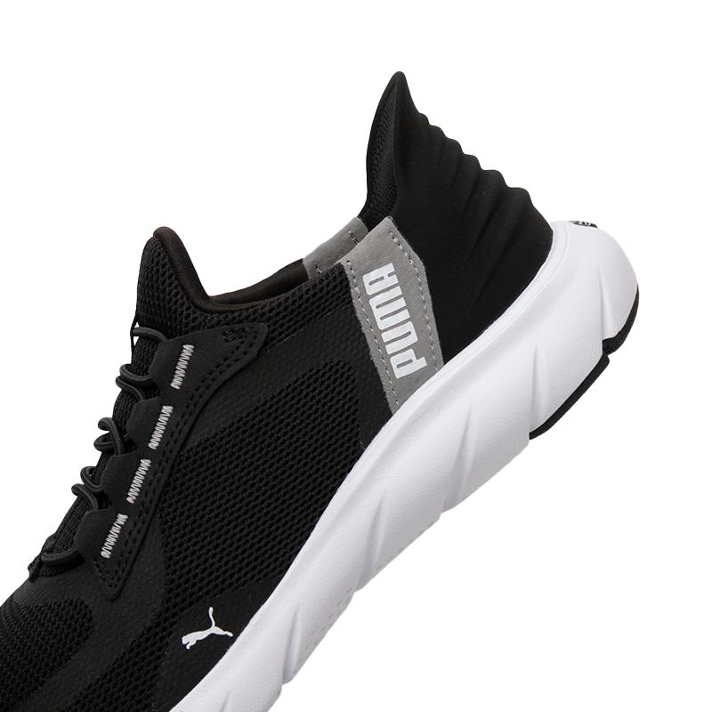 Puma Softride Flexlace Comfortable Durable Wear-Resistant Low-Top Casual Running Shoes Unisex sneaker Black 309901-01