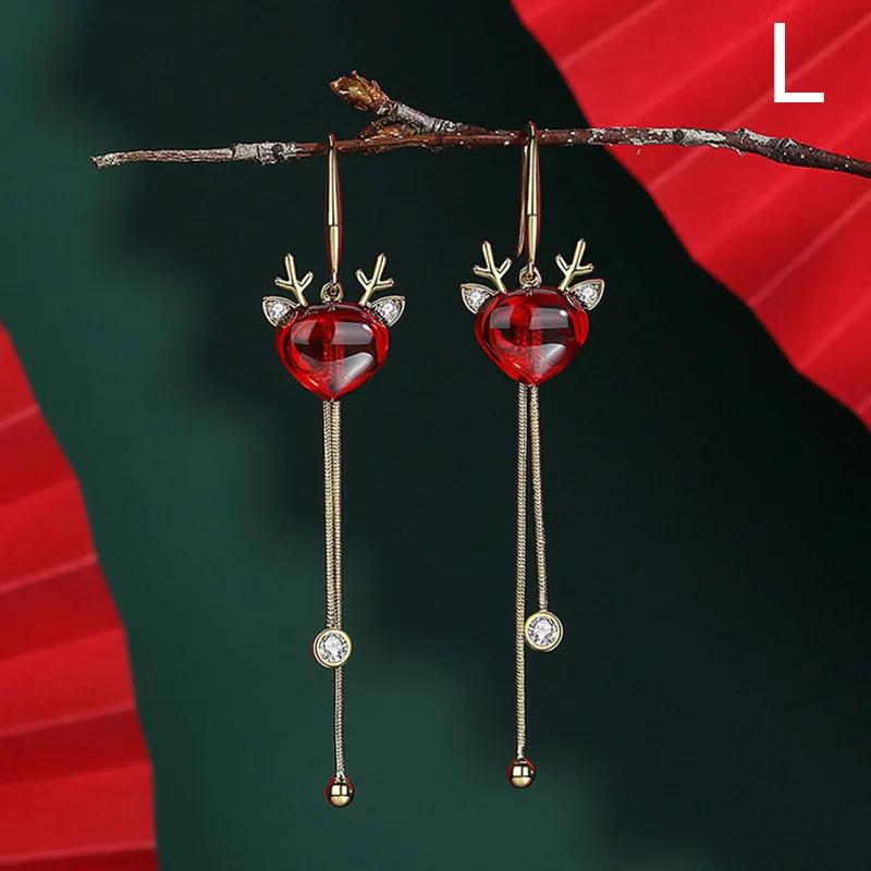 Trendy Statement Kerstboom Oorbellen Voor Vrouwen Kerstman Sneeuwpop Drop Dangle Oorbellen Sieraden Kerstcadeaus