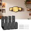 Belt Wall Hanger Horizontal Belt Hanger Heavy-Duty Display Hook For Bedroom Living Room Bathroom Kitchen Closet Entryway Office