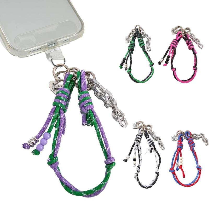 Woven Phone Lanyard Wrist Strap for Phone Devices Featuring Adjustable Length and Stylish Easy Access To Your Smartphone