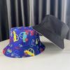 Thin Fisherman Cap Double Sided Outdoor Kid Sun Hat Cute Baby Bucket Hat