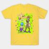 T-shirt Aventure des Frères Oingo Boingo Manches Courtes Jaune Unisexe S-5XL E1280