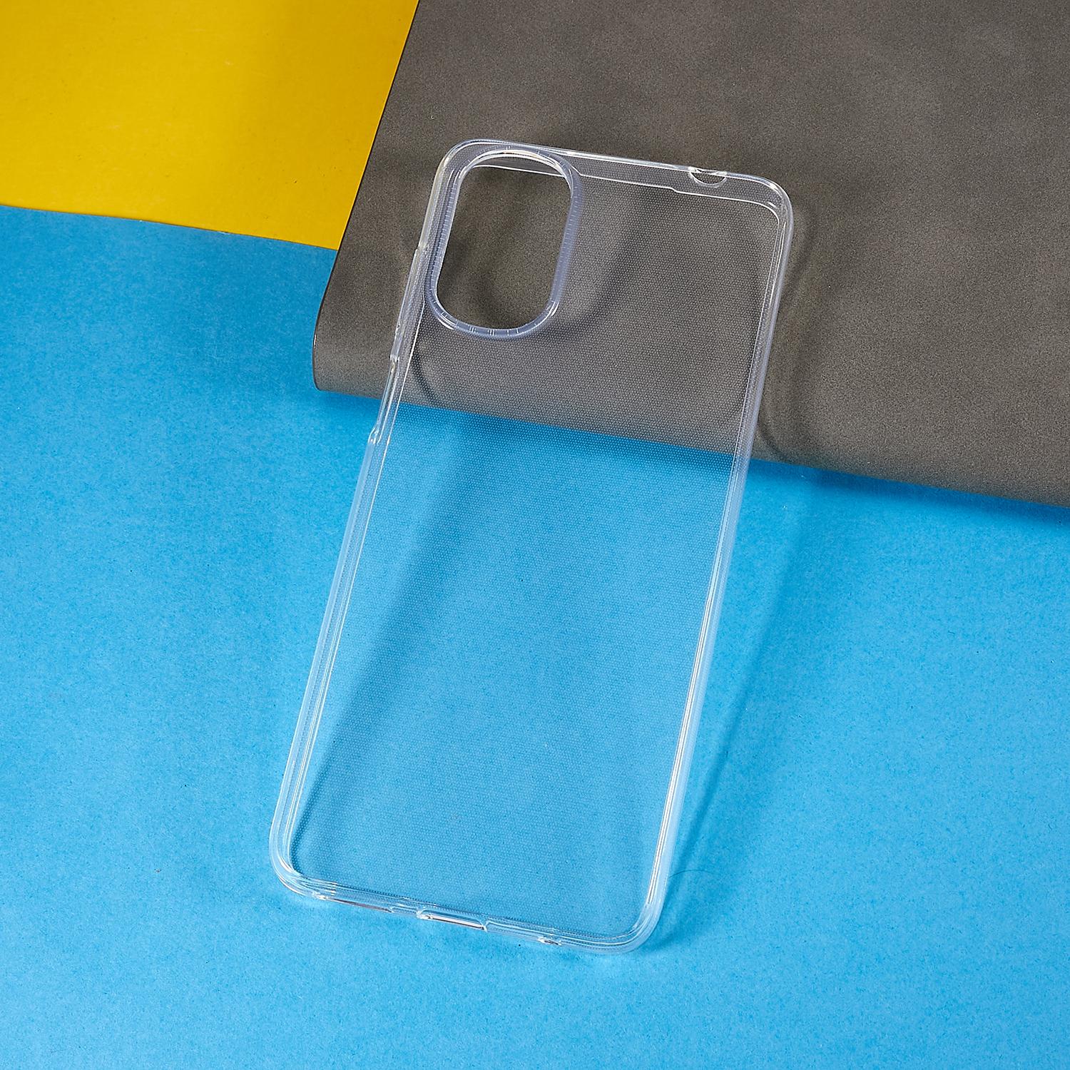 

For Motorola Moto G22 High Transparency Cell Phone Back Cover Ultra Thin Flexible TPU Phone Case A