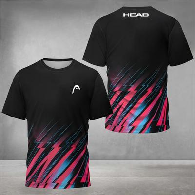 Zomer Rond Hals 3D Geprint Sport Top Modieuze Casual Korte Mouw Mannen T-shirts