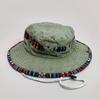 Ethnic Style Retro Outdoor Fisherman'S Hat Men'S And Women'S Drawstring Leisure Niche Sunshade Mountaineering Hat