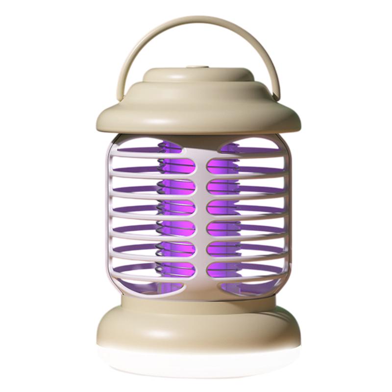 

Лампа от комаров с зарядкой от USB, уличный фонарь для кемпинга с технологией Pocatalyst, 2-в-1 электрическая ловушка от комаров хаки