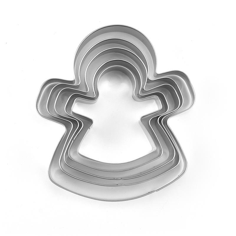 Christmas Cookie Cutters: Gingerbread Man, Tree, Snowflake, Gloves, Heart, Clover, Star