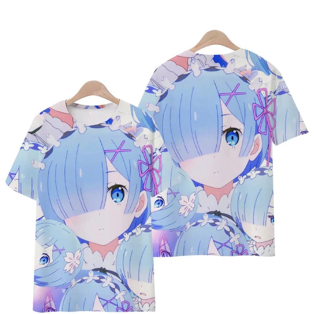 

Starting From Scratch World Life Anime Men s and Women s Short-sleeved Printed T-shirt Two-dimensional Summer Clothes 6XL