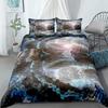 Blue Reflection Abstract Duvet Cover Set UK Single Double Queen US Twin Full King Size  Bed Linen Set