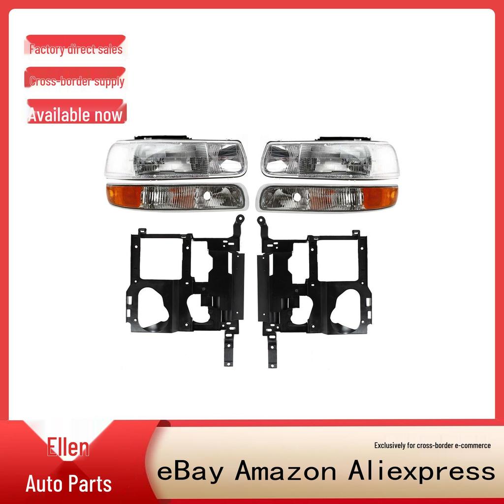 Front Headlight & Parking Light Kit for 1999-2002 Silverado 1500