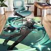 1pc Genshin Impact Lyney Lynette Design Area Rug - Non-Slip, Soft & Cozy Floor Mat for Living Room, Bedroom, Office - Indoor/Outdoor Decorative Carpet