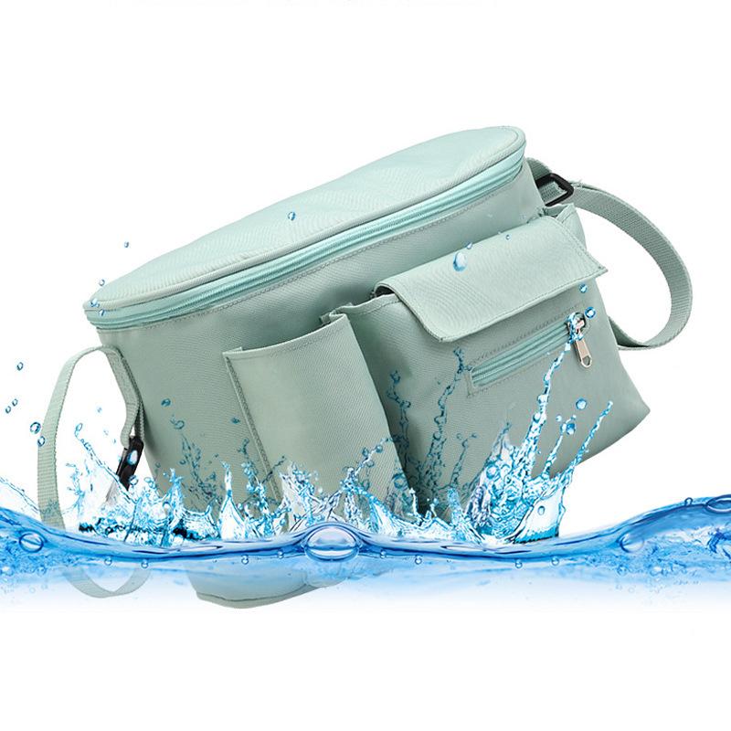 Kinderwagen-Korb, Aufbewahrungsorganisator, Isolierung, Baby-Wickeltasche, wasserdichte Mama-Tasche