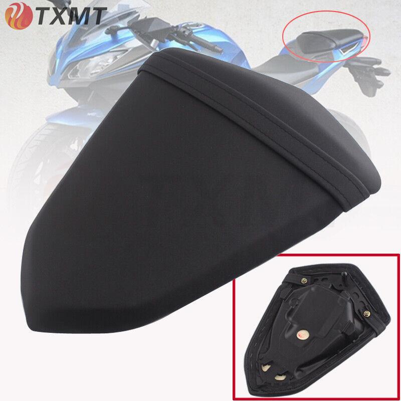 Compatible Rear Seat Bag for Kawasaki Ninja Z250/Z300/NINJA300R (2013-2018) - Leather Cushion