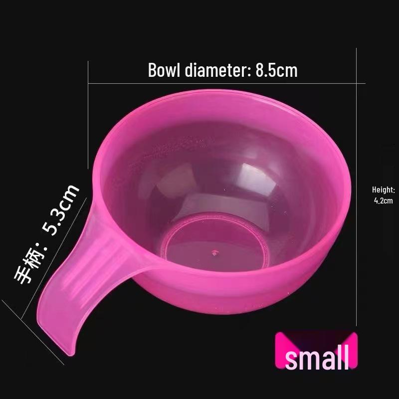 Thickened Makeup Mask Mixing Bowl with Handle for Beauty Salon & DIY