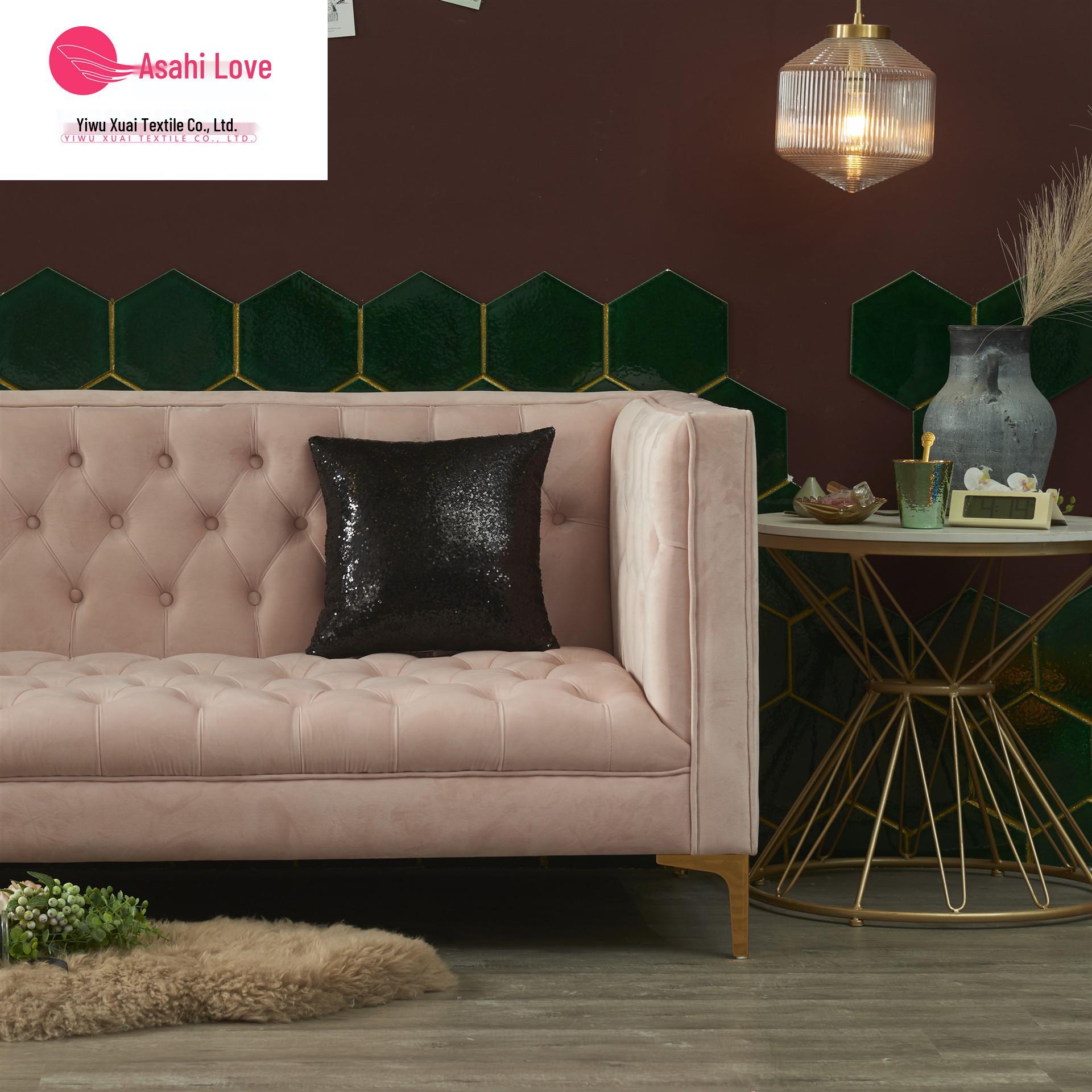 

Чехол для подушки с пайетками на тему Рождества и Нового года с трансграничным принтом - без сердцевины 40x40cm