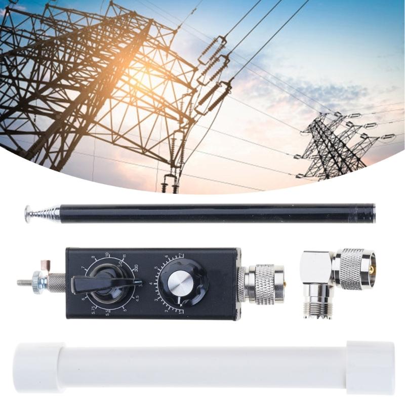 Tragbare 20W Kurzwellenantennen decken Frequenzbereiche von 3,5 MHz bis 55 MHz ab für Outdoor-Aktivitäten und Notfallkommunikation