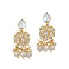 Traditional White Pearl Kundan Necklace Set | Kundan Choker | Fancy Jewellery with Earrings and Maang Tikka for Women Girls