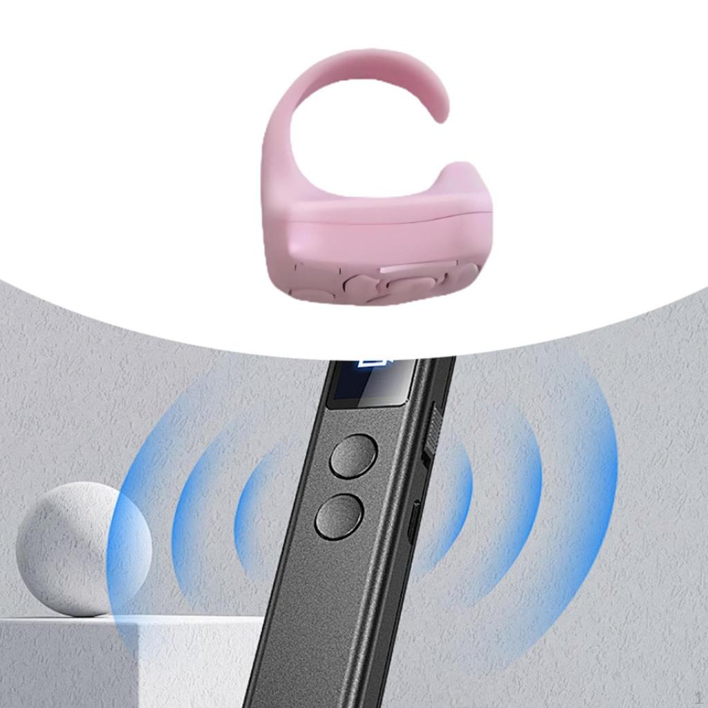 Remote Control Page Turner Convenient Fingertip Controller for Video Selfies