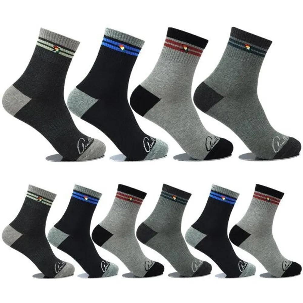 [Arnold Palmer] Anti-Twist Men s Casual Socks Mid-Length 10 Pairs MSP005 250~270mm