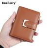 Women's Compact Multi-Card Wallet: Exquisite Short Section Buckle Coin Purse and Mini Card Holder