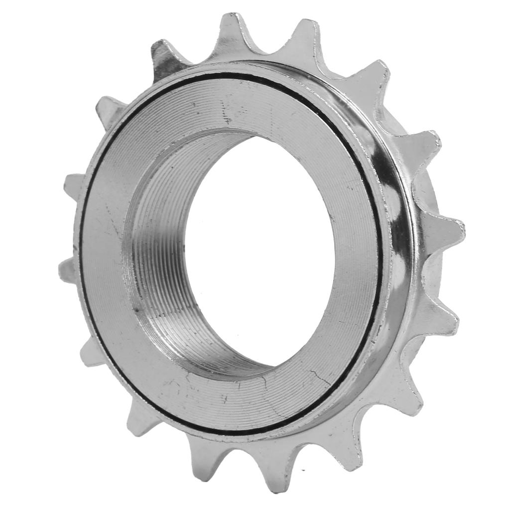 Bike Freewheel 16T Soft Sound Rotation Wear Resisting Rust Proof Durable Cycling AccessoryElectroplated Silver