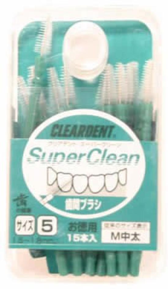 

Koeisha Clear Dent Interdental Brush Size 5 Medium Thick 15 pieces (Value)