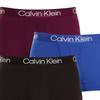 Calvin Klein Letter Logo Low Rise Stretch Boxer Briefs 3 Pack Men underwear NB2970A-1RO