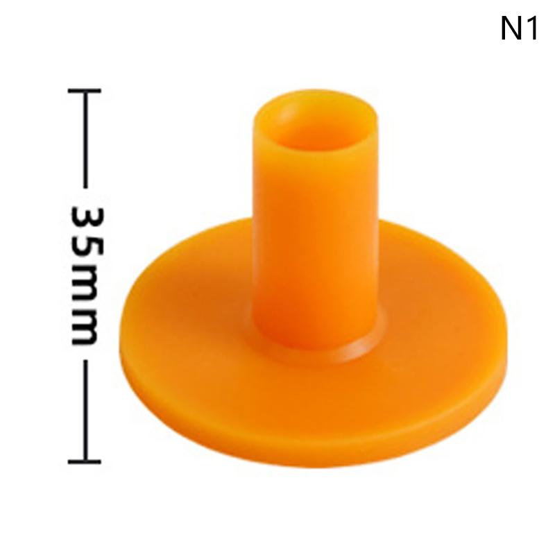 5Pcs 35-83Mm Golf Range Tees Rubber Golf Tees For Range Mats Golf Rubber Tees Driving Range For Practice Mat as the picture