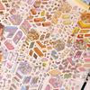 D Miniature Scene Sticker Book Cute Town For Kids Scrapbooking
