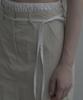 Mosyupamosyu Two-Way Layered Slit Skirt [Light Beige]