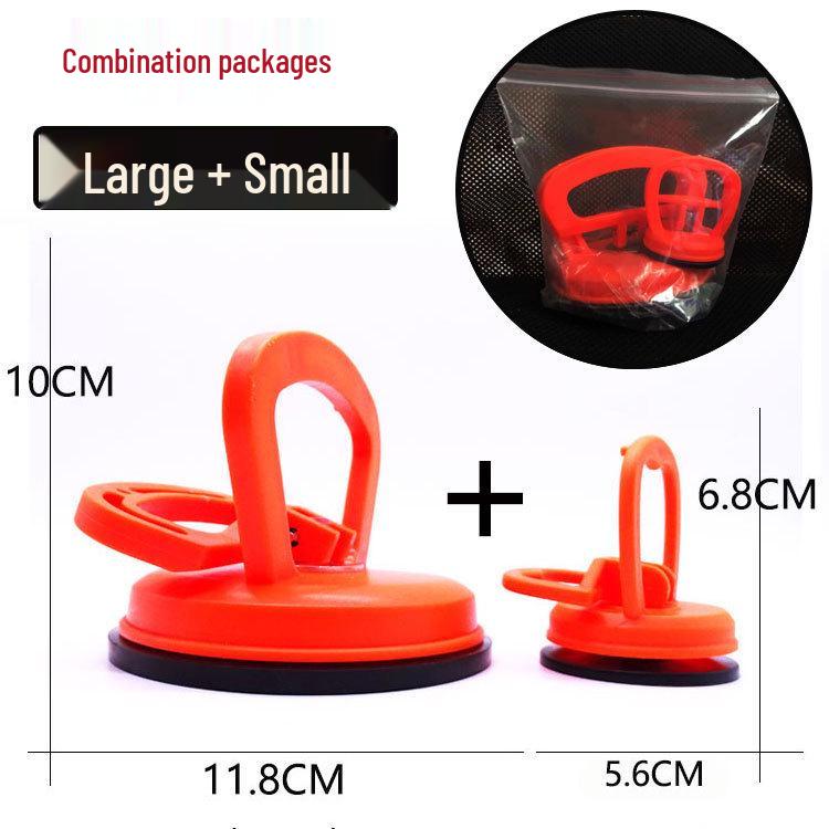 Sugkopp för buckelreparation