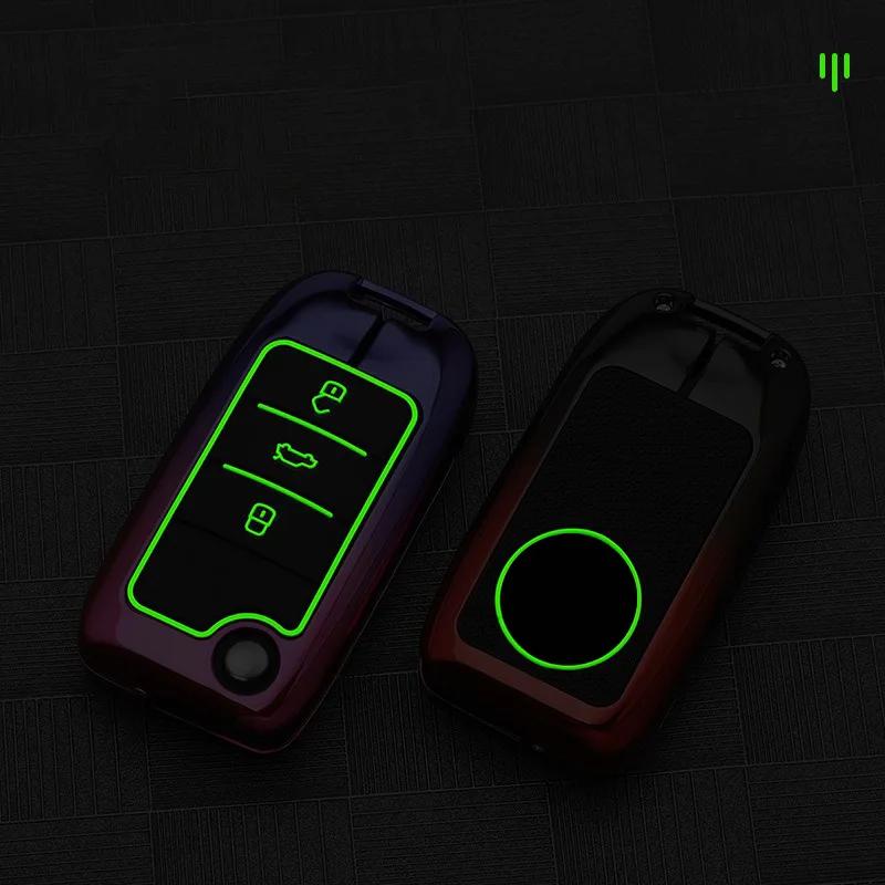 Zinc Alloy Car Key Case For Mg Mg4 Mg5 Mg6 Mg3 Mg7 Zs Ev Hs Ehs Zx Gt Roewe Rx3 Rx8 Erx5 Rx5 I6 I5 Keychain Cover Shell Fob Bag