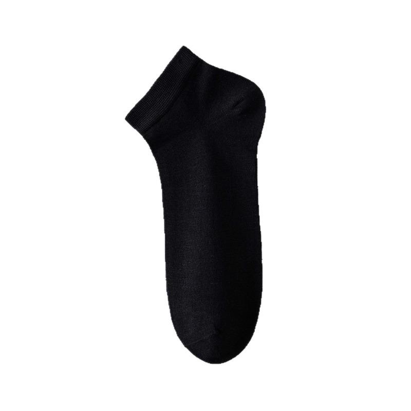 Thin Style Silk-cotton Socks for Men, Odor-resistant Short Style Socks, Summer Men's Socks, Antibacterial and Breathable, Short Tube Socks