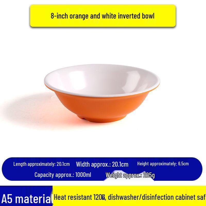 Jijun High-Temperature Melamine Noodle Bowl