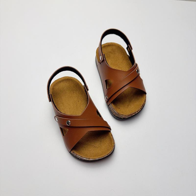Retro Sommersandalen für Kinder - Jungen & Mädchen Innen-/Außen-Strandschlapfen.