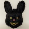 Eared Long Rabbit Bear Plush Mask Horror Headgear Prop Accessories Halloween