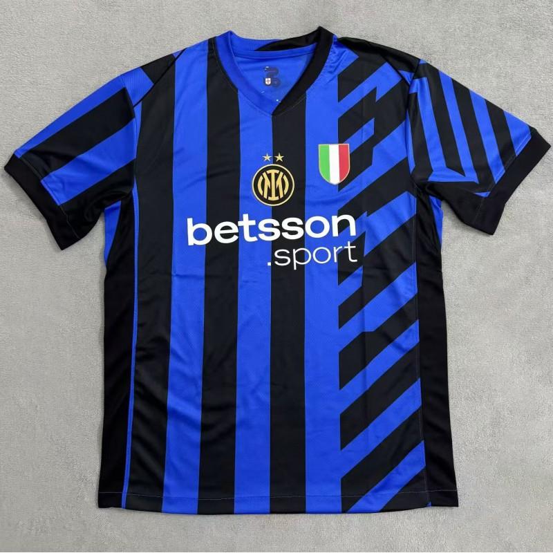 Camiseta de Aficionado Retro del Inter de Milán Camiseta de Fútbol Clásica Edición Vintage de la Plantilla Uniforme de Fútbol para Hombre
