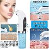 6 Aspirador de Poros Inicial Separação Limpeza de Poros Sucção a Vácuo Água Sérum Facial 6 Cabeças de Sucção Cabeça Dura 3 Sucções USB LED Instruções em Japonês