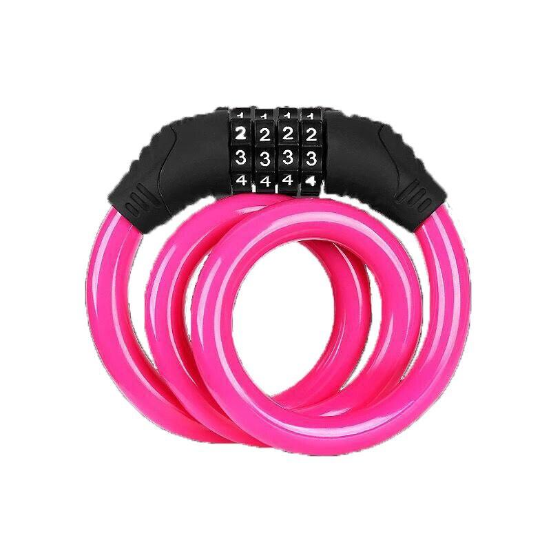 Bicycle Lock 4-digit Password Combination Bicycle Security Lock MTB Anti-theft Lock for Bicycle Equipment