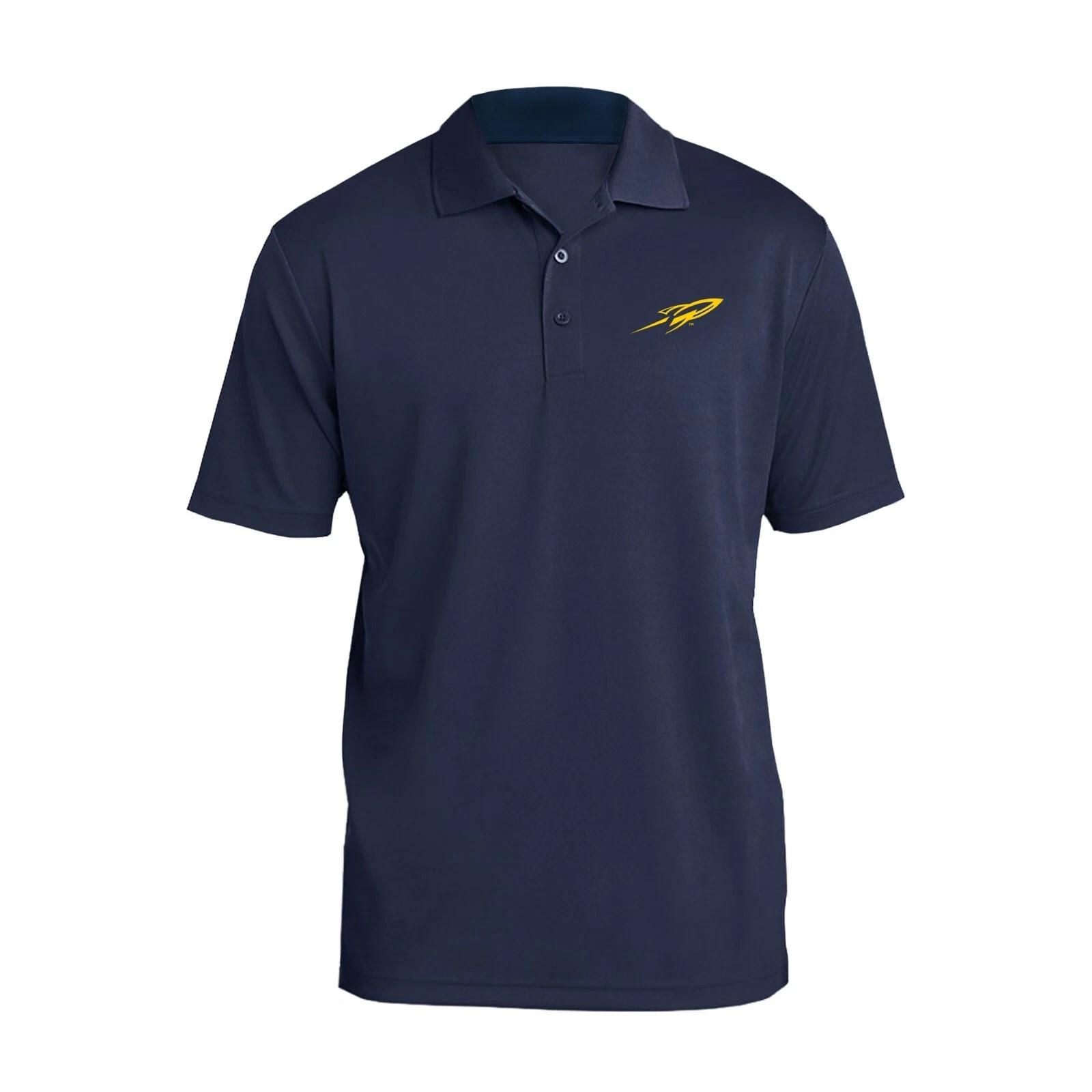 University of Toledo Rockets Primary Logo LC Polo - Navy XL