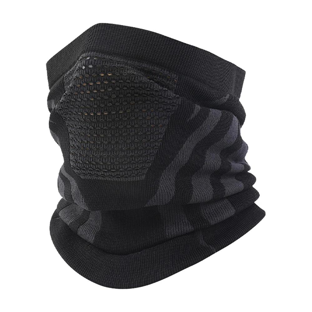 Unisex Zimowa Oddychająca Ciepła Maska Narciarska Półmaska na Twarz Rowerowa Motocyklowa Szalik Sporty Zewnętrzne Bieganie Wędrówki Wędkarstwo Maskka Rowerowa