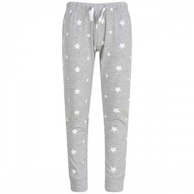 SF Minni Childrens/Kids Heather Stars Pyjama Bottoms