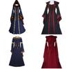 Elegant Vintage Masquerade Party Dress Women's Gothic Medieval Costume