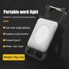 6pcs 4 Modes Mini LED Flashlight Work Light Rechargeable Glare COB Keychain Light Portable Flashlight Outdoor Camping Small Light