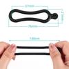 Bikes Silicones Strap Bikes Light Mount Bandages Bikes Flashlight Strap
