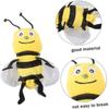 BESTonZON Weiche Bienen Handpuppe Für Kinder Stofftier Fingerpuppe Aus Plüschigem Material Pädagogisches Puppenspielzeug