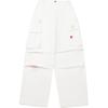Li Ning × Henry Jones Artist Limited Edition Solid Color Straight Leg Zipper Casual Pants Women Pants AKXW260-3